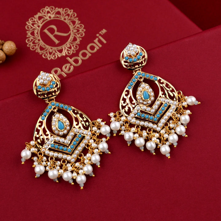 Gold Plated Jadaau Necklace Set