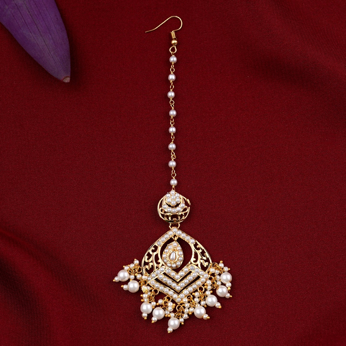 Gold Plated Jadaau Necklace Set