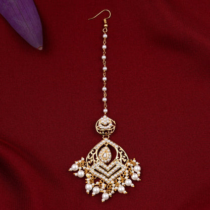 Gold Plated Jadaau Necklace Set