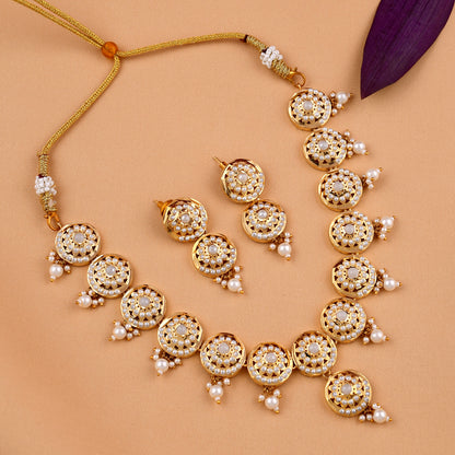 Traditional Jadaau Necklace Set