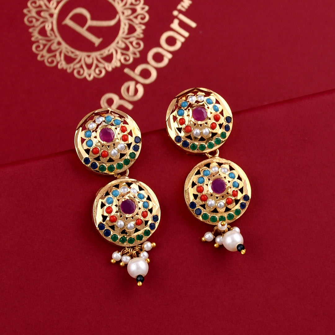 Traditional Jadaau Necklace Set