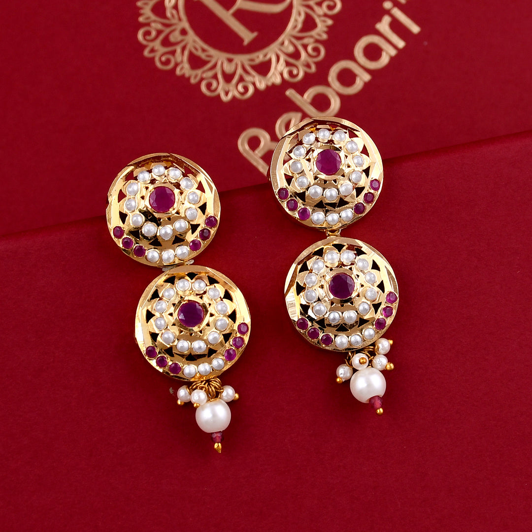 Traditional Jadaau Necklace Set