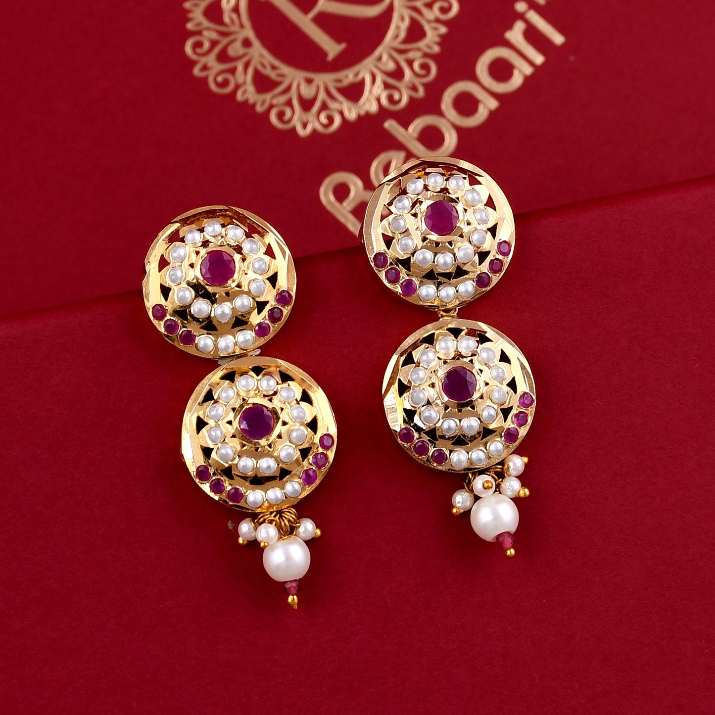 Traditional Jadaau Necklace Set