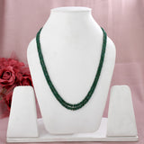 Two Layer Real Emerald Necklace