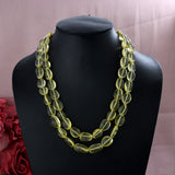 Lemon Topaz Beads Necklace