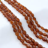 Hessonite Stone Beads Necklace