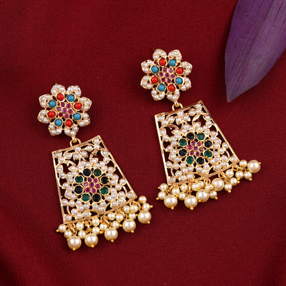 Jadau Chand Necklace Set
