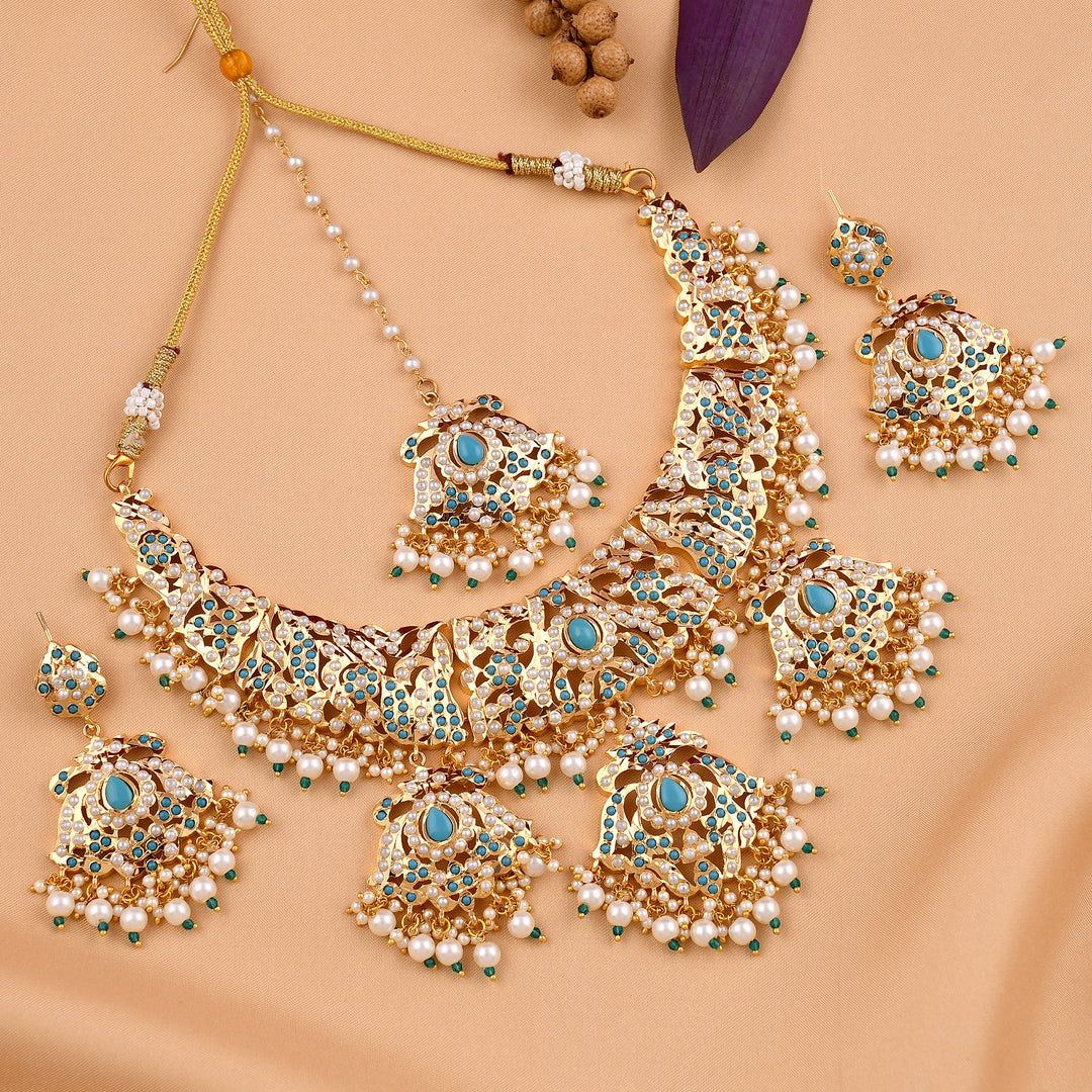Bridal Jadaau Necklace Set