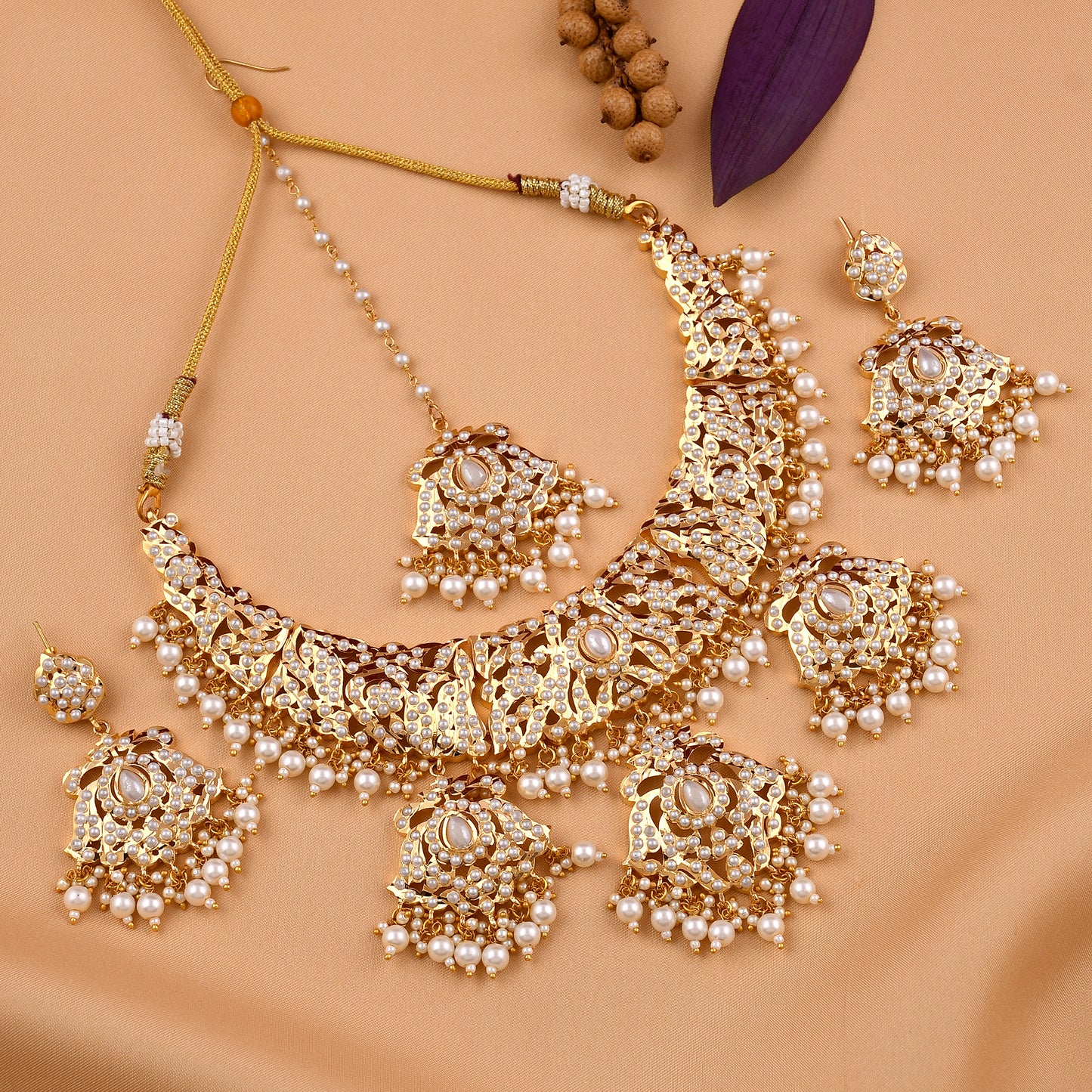 Bridal Jadaau Necklace Set
