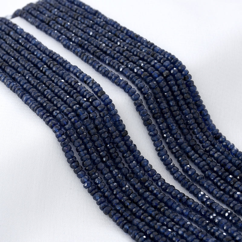 Blue Sapphire Beads Necklace