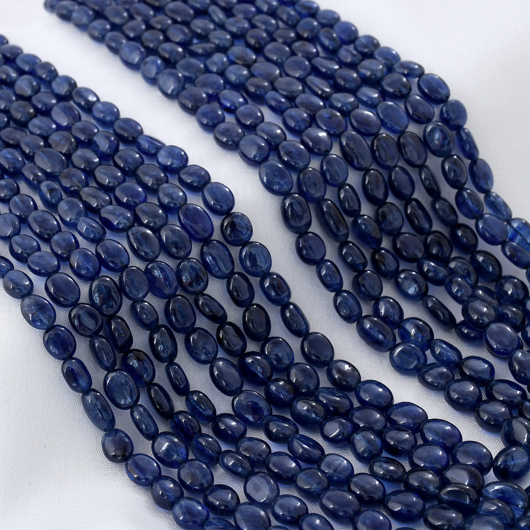Blue Sapphire Beads Necklace