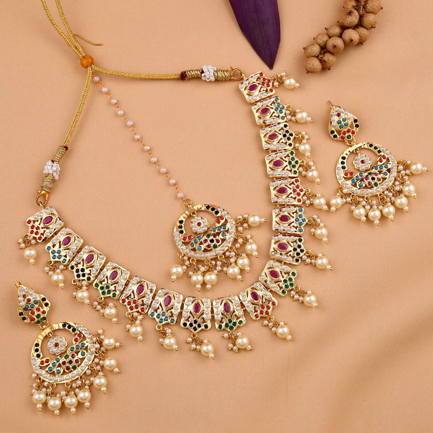 Jadaau Necklace Set