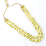 Lemon Topaz Beads Necklace
