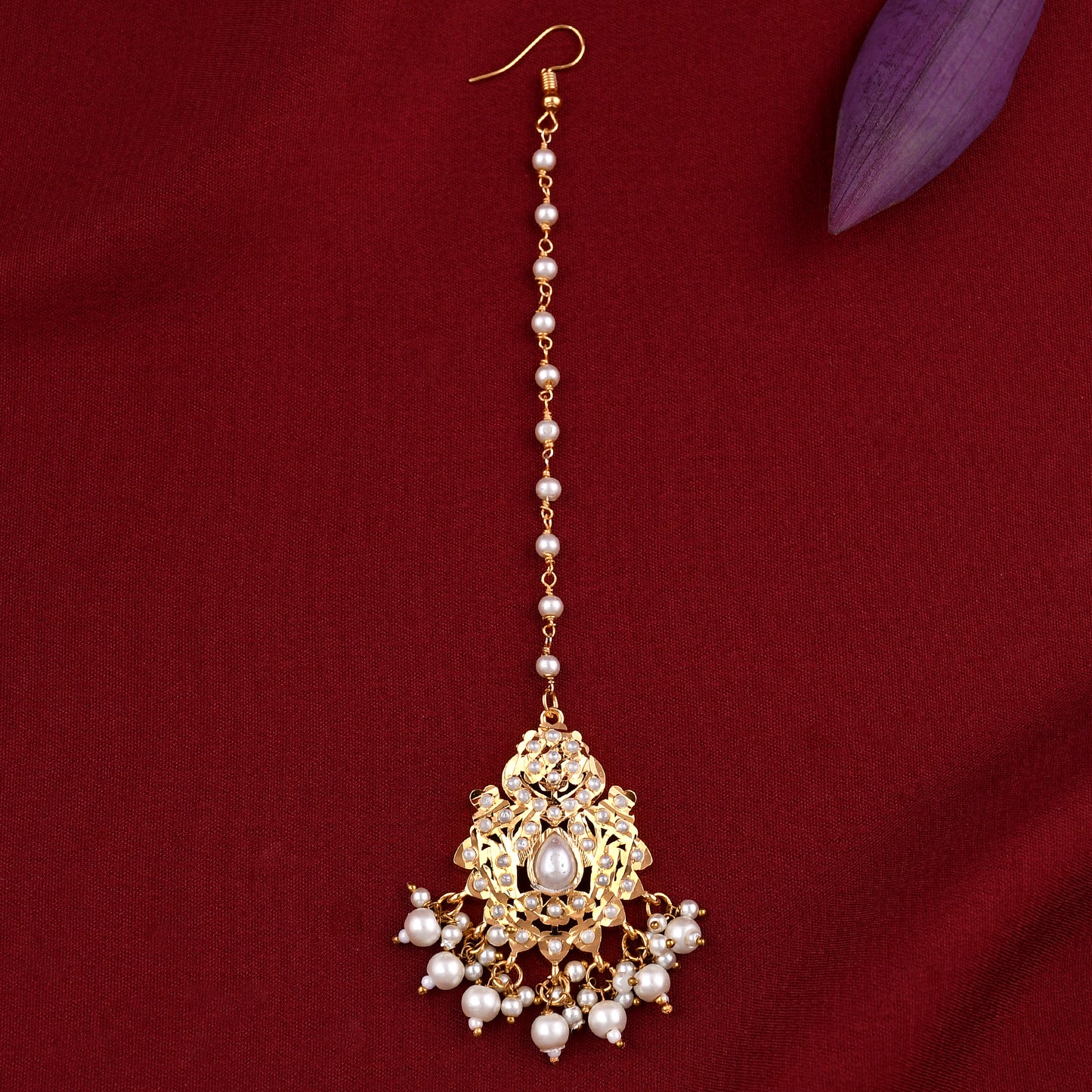 Gold Plated Jadaau Necklace Set