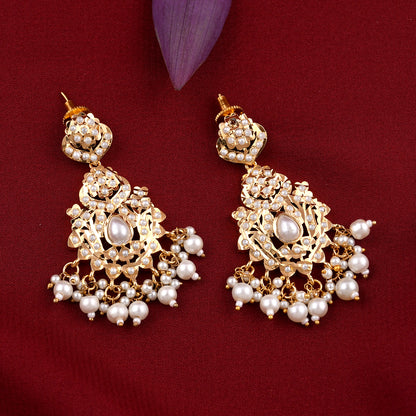 Gold Plated Jadaau Necklace Set