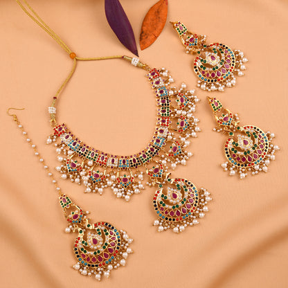 Bridal Jadaau Necklace Set