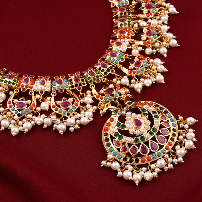Bridal Jadaau Necklace Set