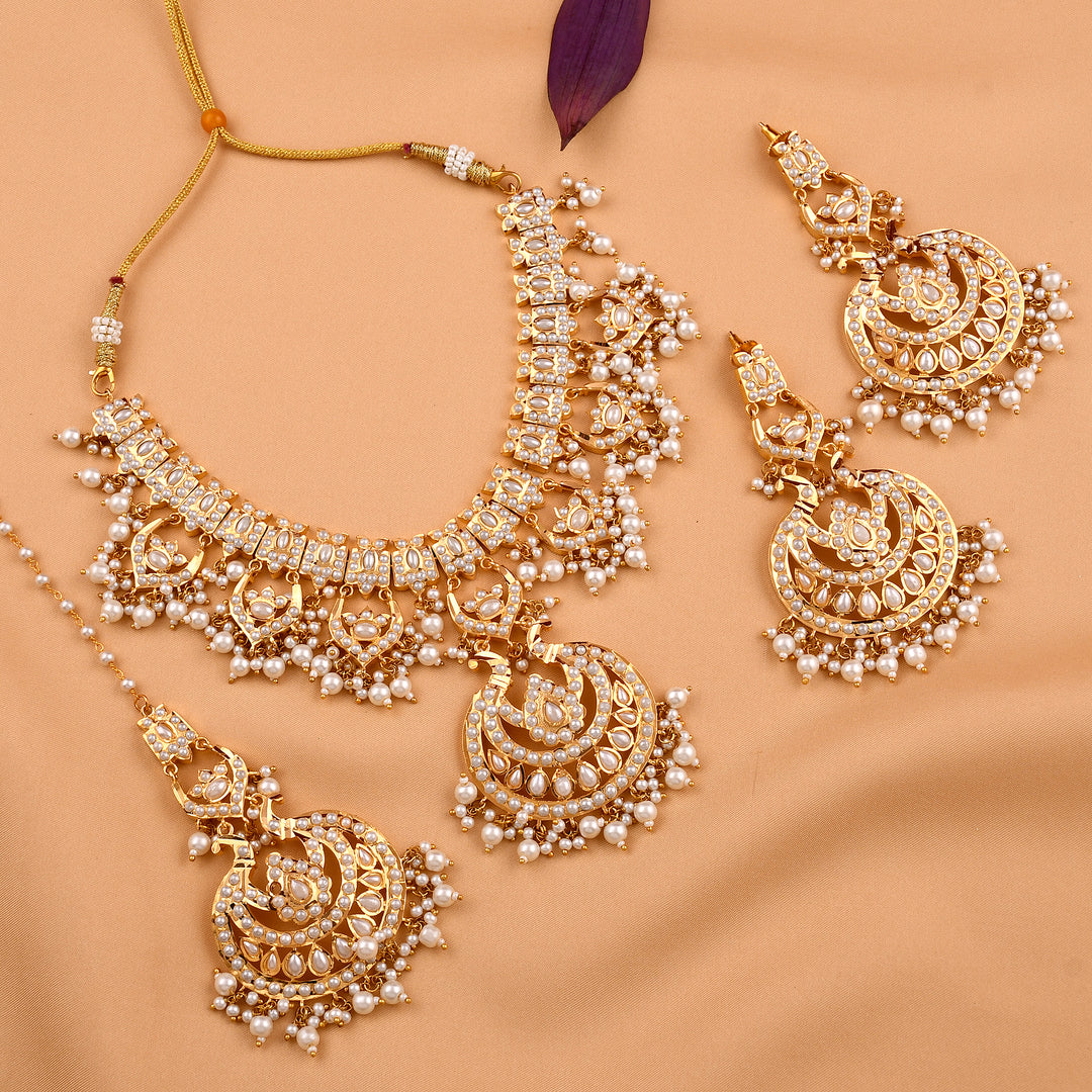 Bridal Jadaau Necklace Set