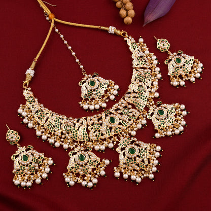 Bridal Jadaau Necklace Set