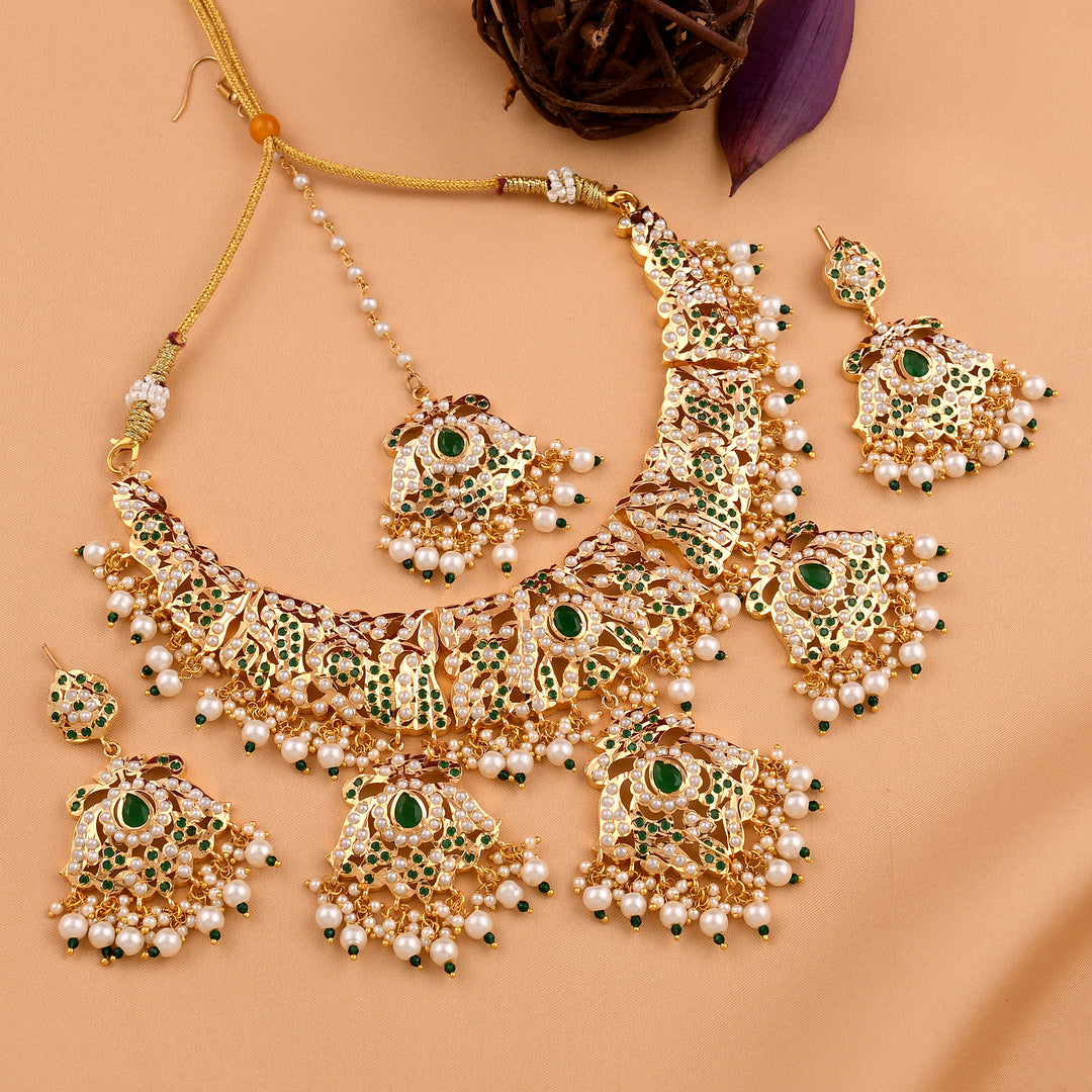 Bridal Jadaau Necklace Set