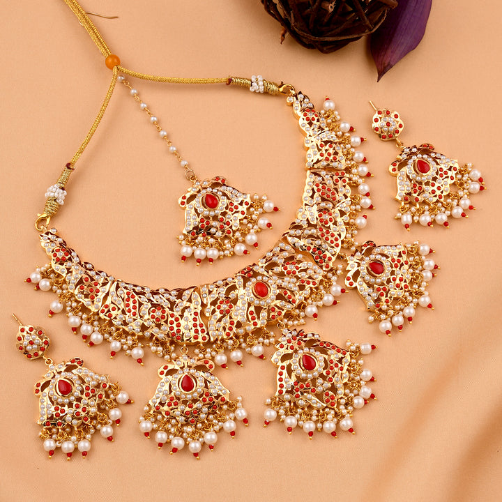 Bridal Jadaau Necklace Set