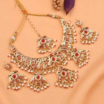 Bridal Jadaau Necklace Set