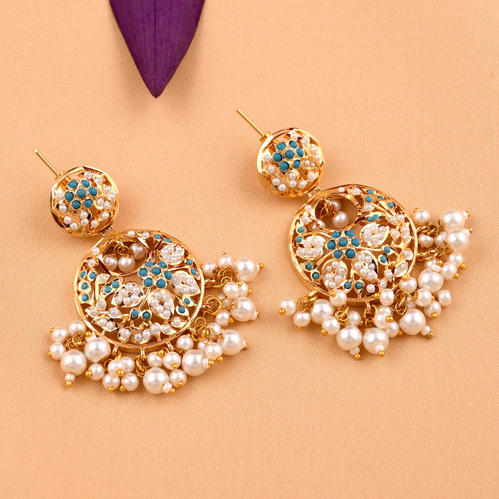Jadaau Chandbali Earrings