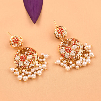 Jadaau Chandbali Earrings