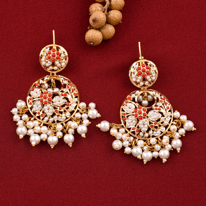 Jadaau Chandbali Earrings