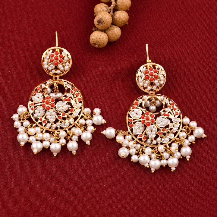 Jadaau Chandbali Earrings