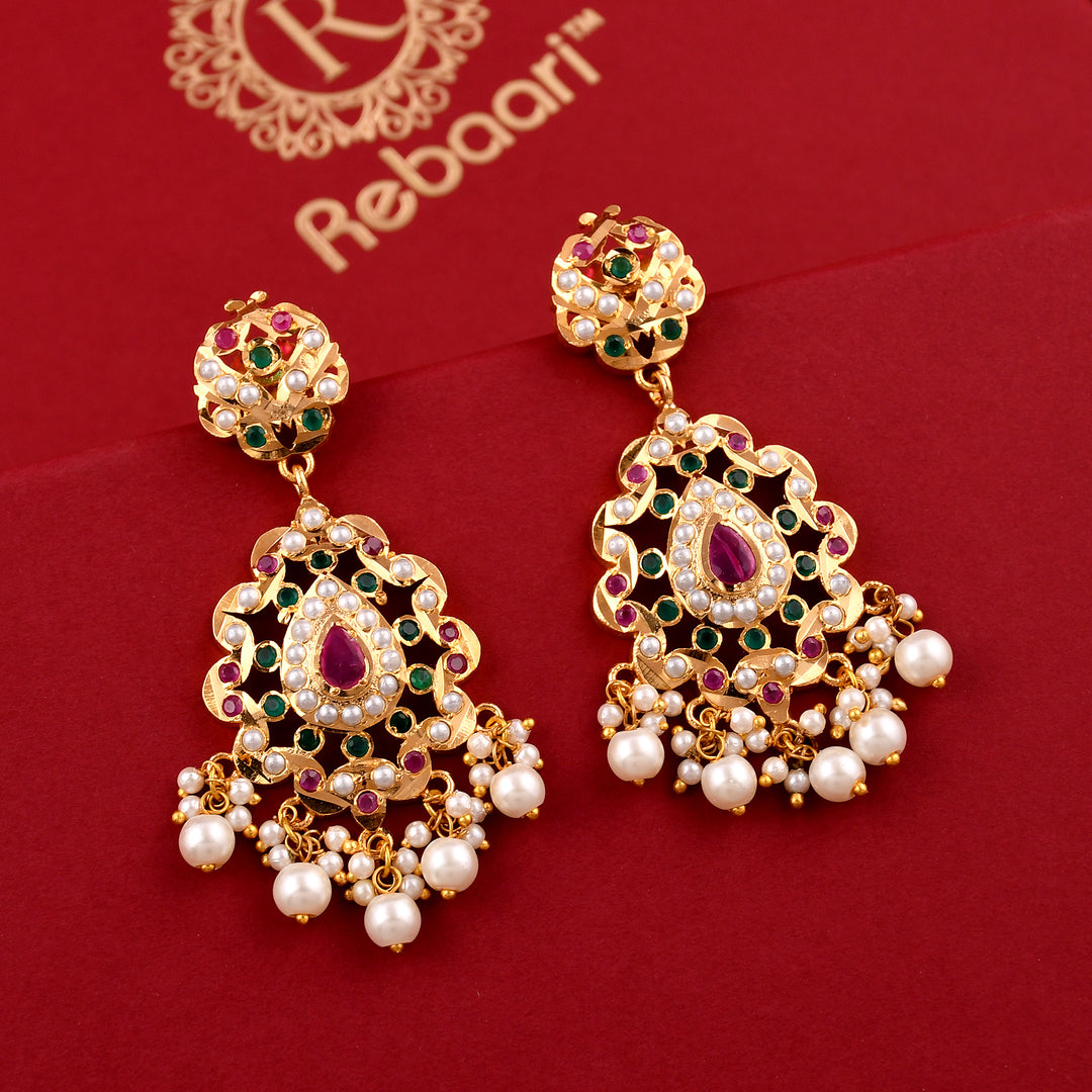 Chandbali Style Earrings