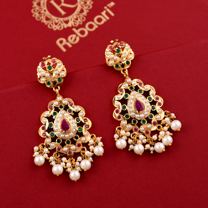 Chandbali Style Earrings