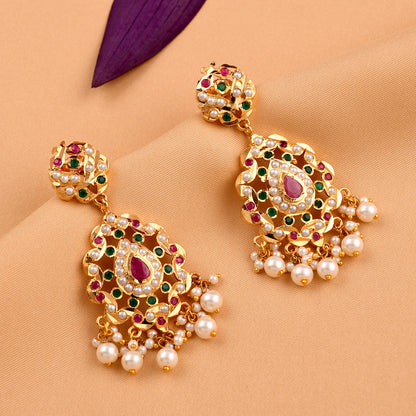 Chandbali Style Earrings