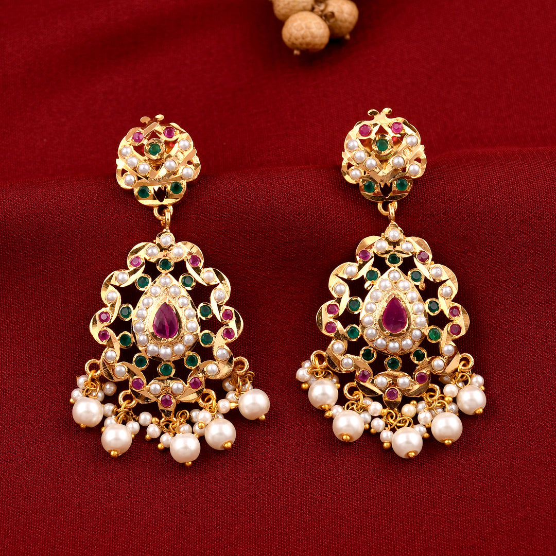 Chandbali Style Earrings