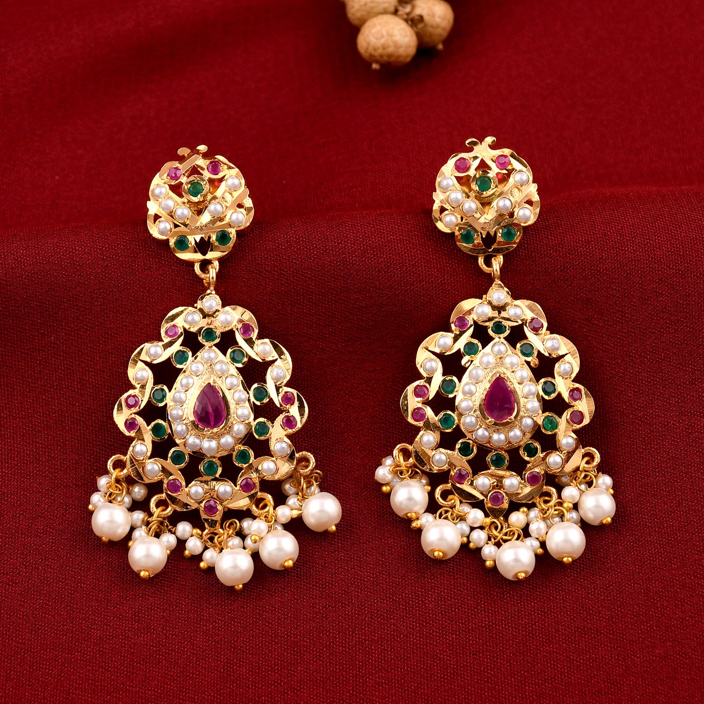 Chandbali Style Earrings