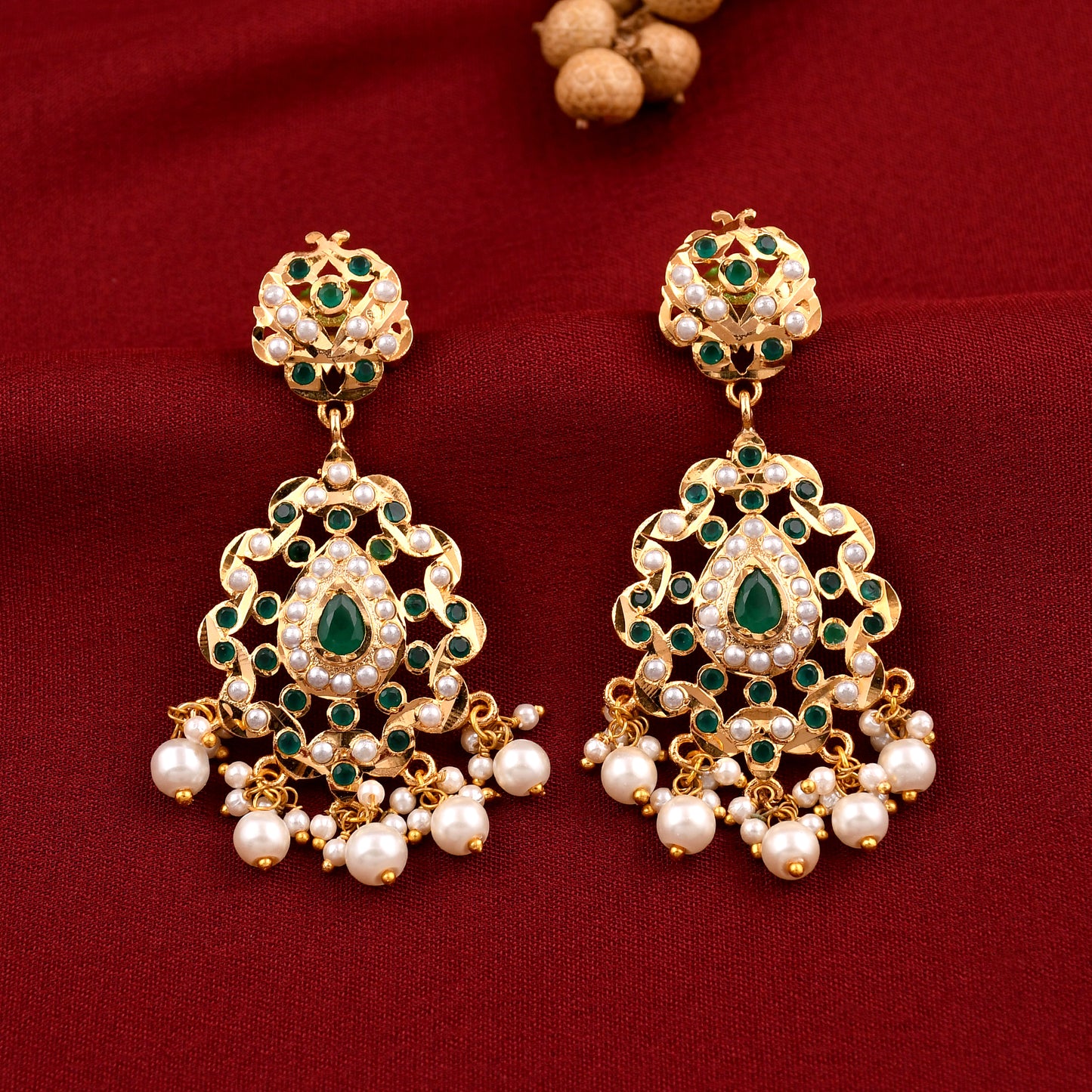 Chandbali Style Earrings