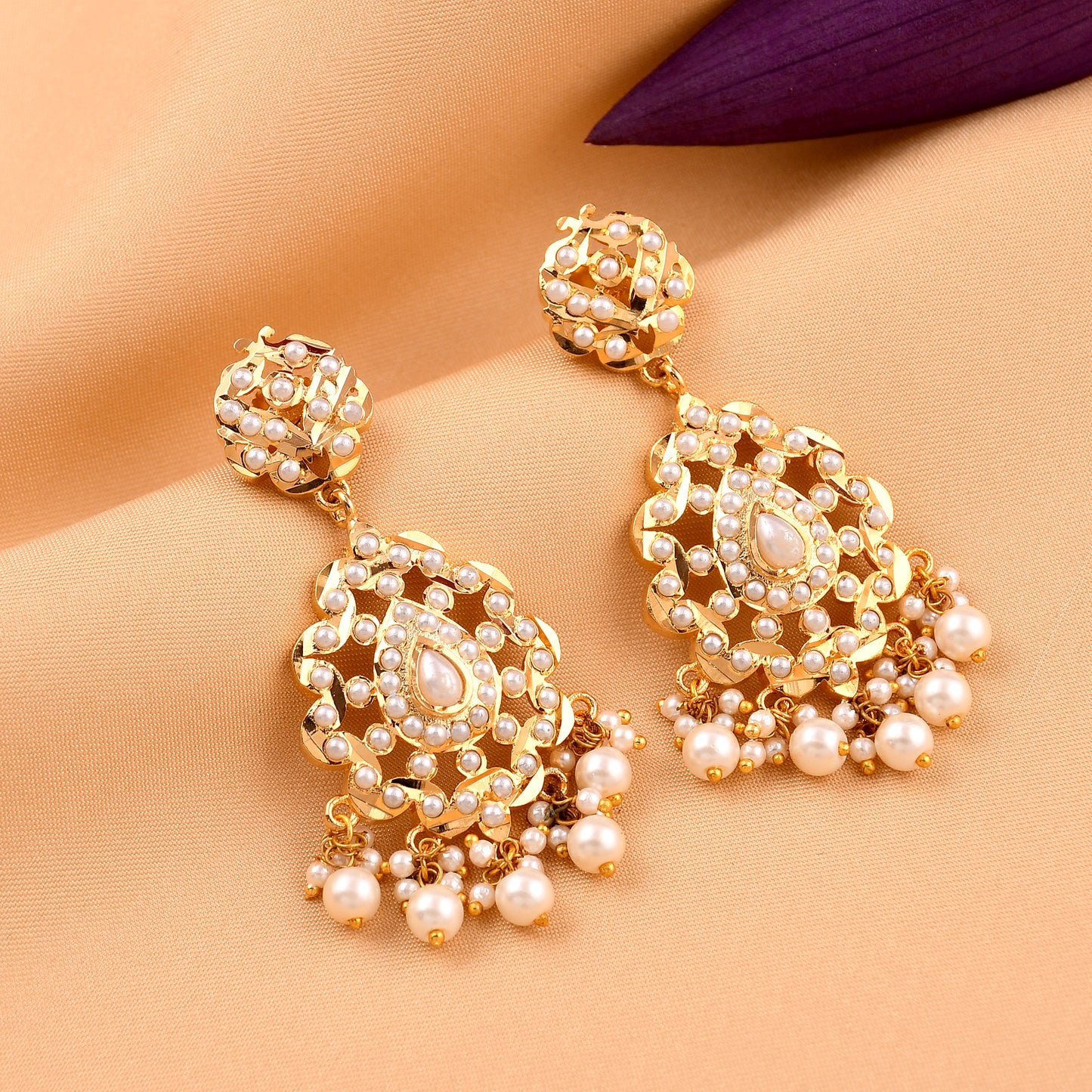 Chandbali Style Earrings
