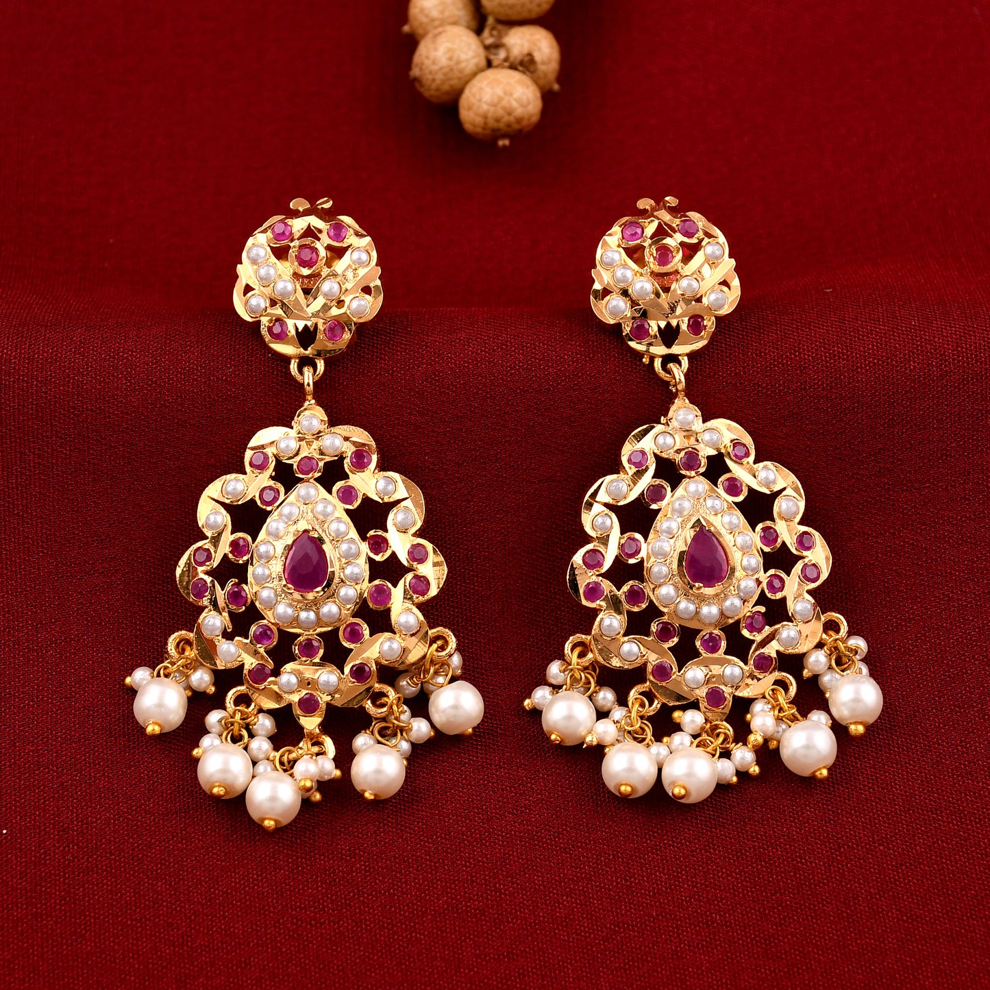 Chandbali Style Earrings