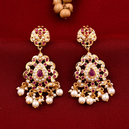 Chandbali Style Earrings