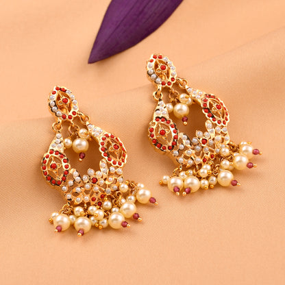 Chandbali Style Earrings