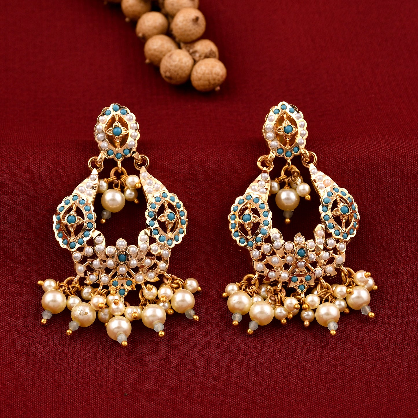 Chandbali Style Earrings