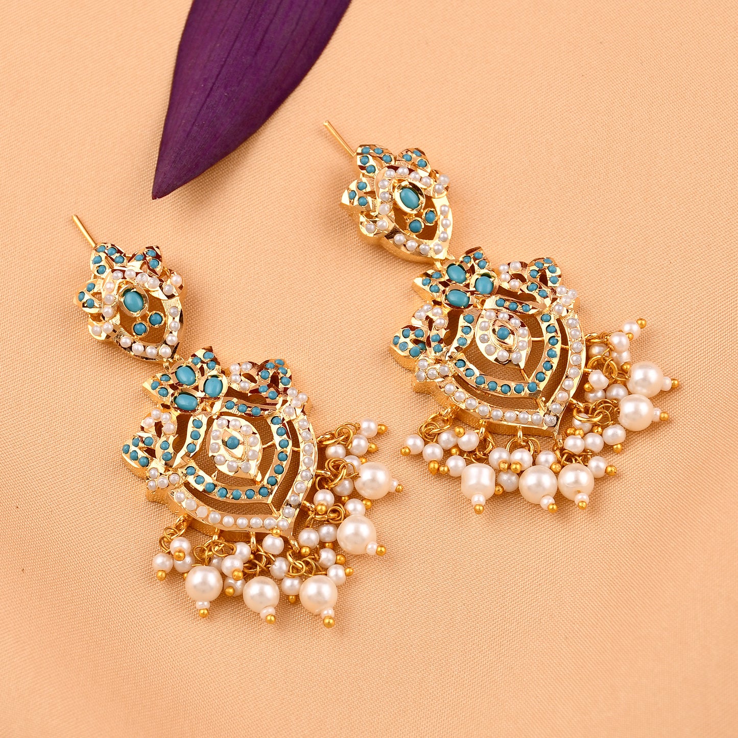 Magnificent Jadau Earrings