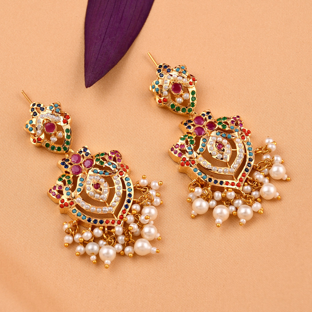 Magnificent Jadau Earrings