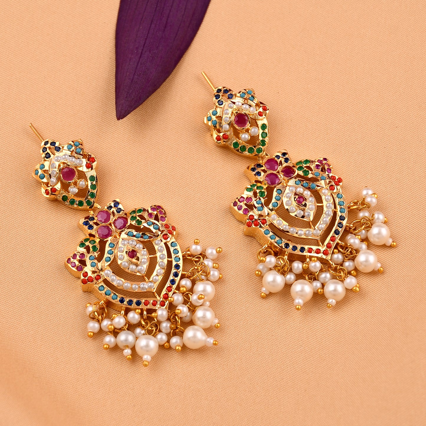 Magnificent Jadau Earrings