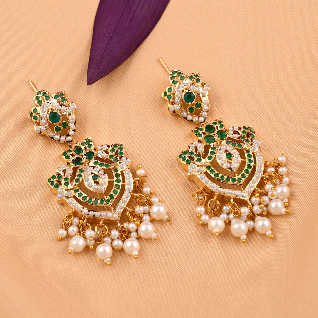 Magnificent Jadau Earrings