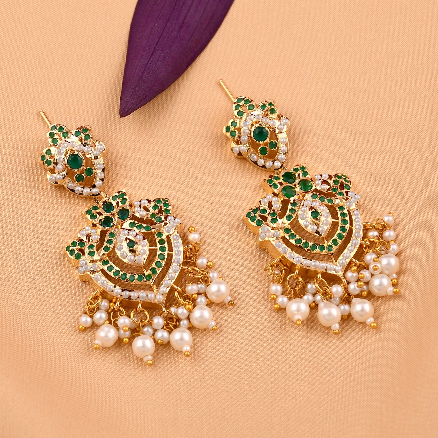 Magnificent Jadau Earrings