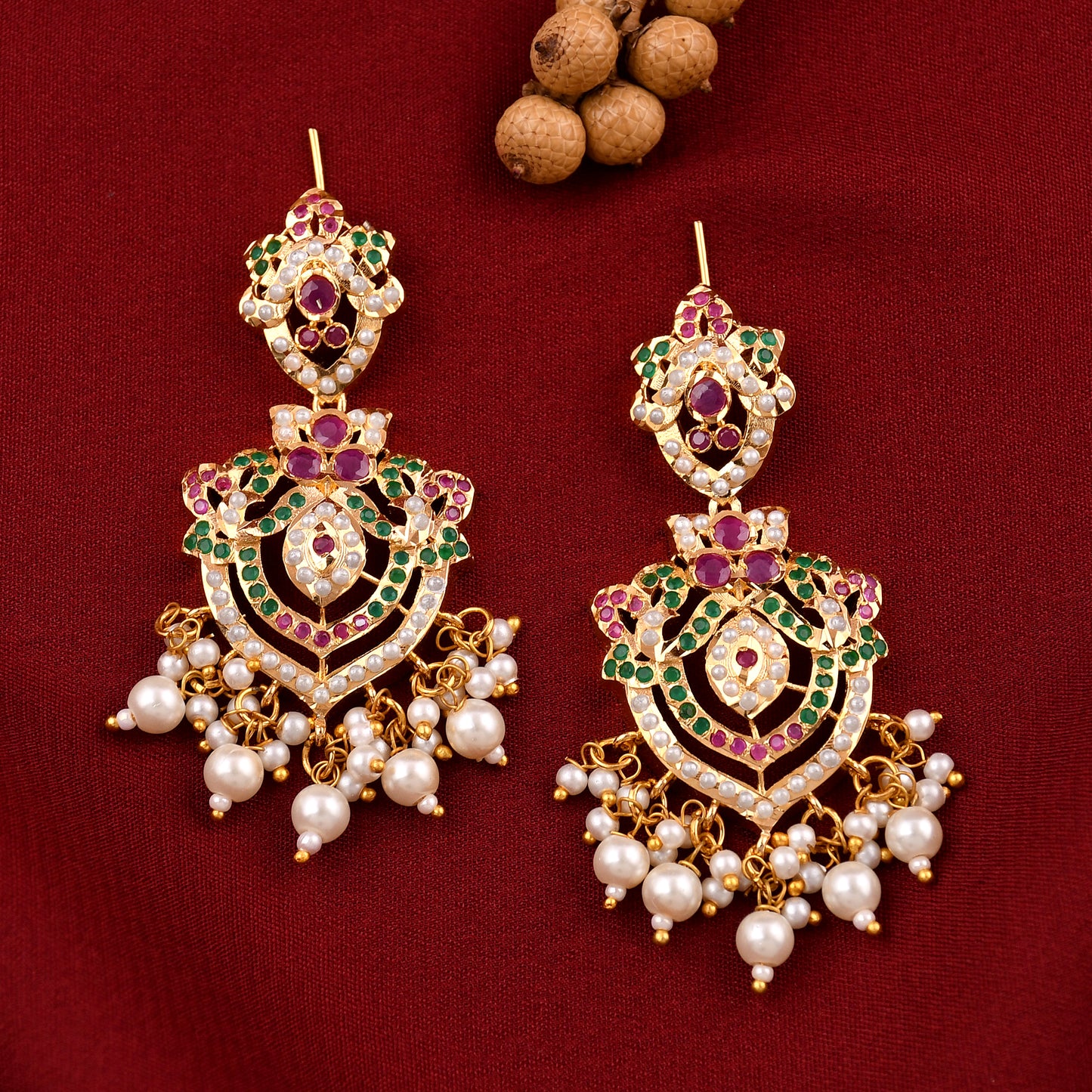 Magnificent Jadau Earrings