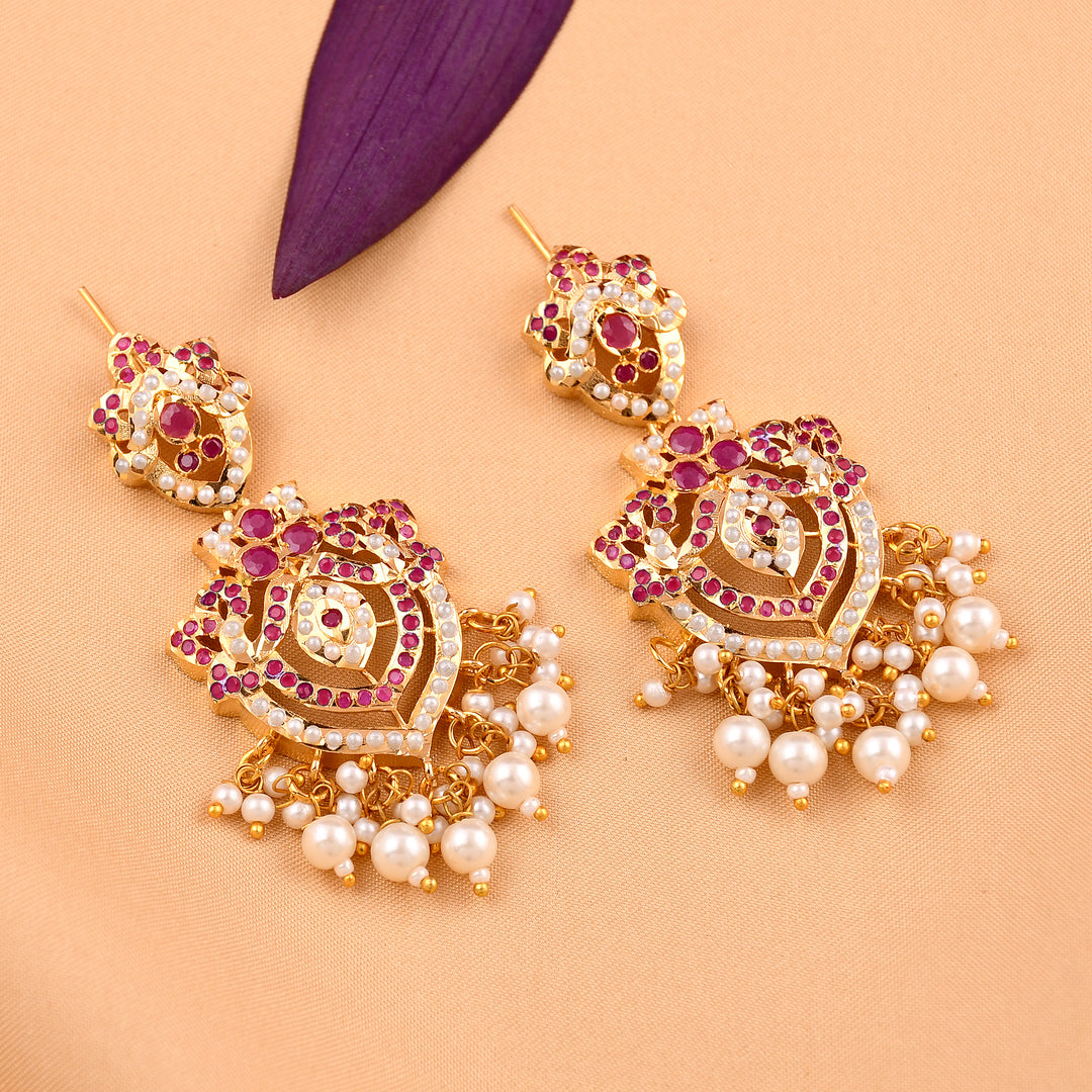 Magnificent Jadau Earrings