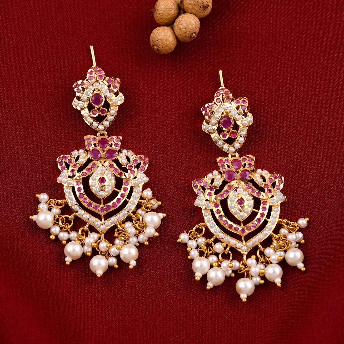 Magnificent Jadau Earrings