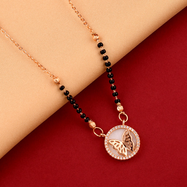 Butterfly Fancy Designs Daily Wear Mangalsutra